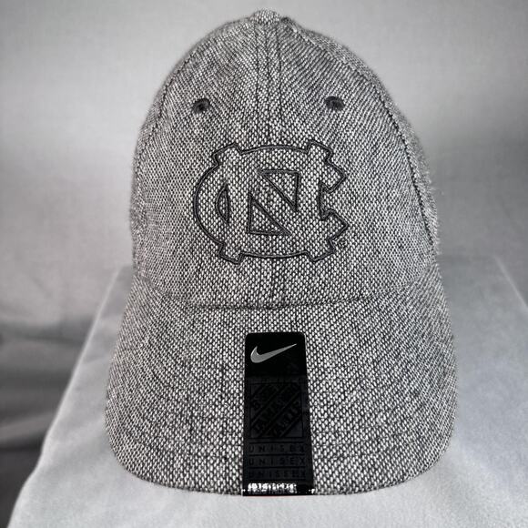North Carolina Tar Heels Hat Cap Strap Back One Size NCAA Heritage86 Nike Grey - Picture 1 of 12